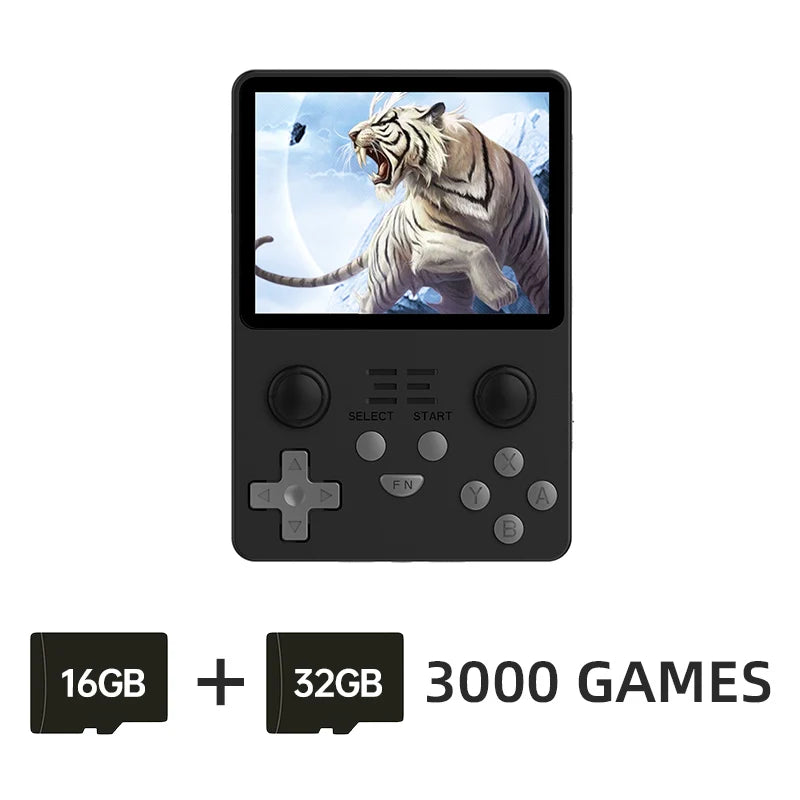 New RGB20S Handheld Console Retro Open Source System RK3326 3.5-Inch 4:3 IPS Screen Children'S Gifts