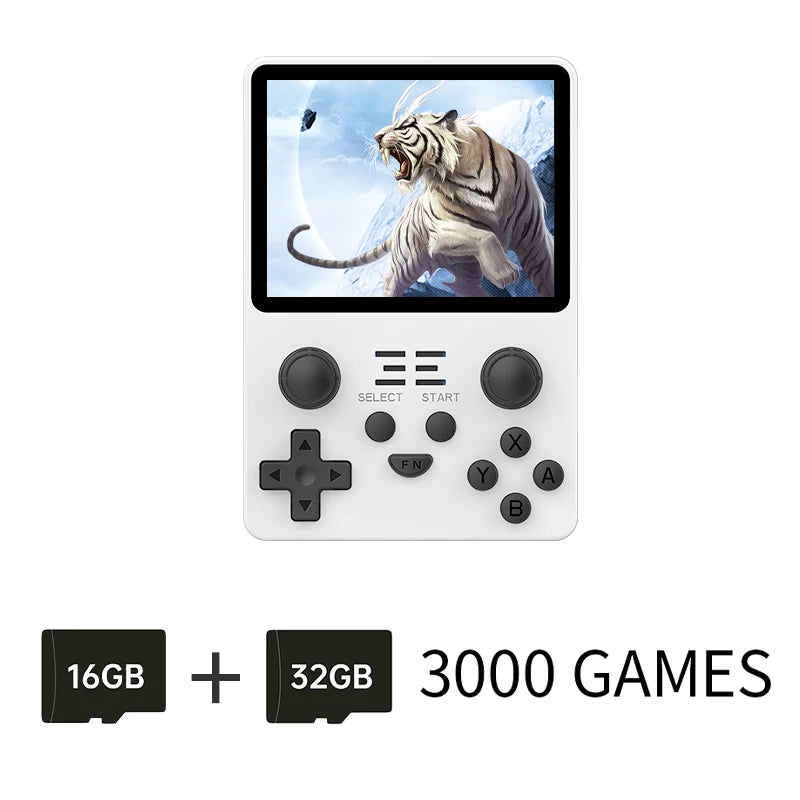 New RGB20S Handheld Console Retro Open Source System RK3326 3.5-Inch 4:3 IPS Screen Children'S Gifts
