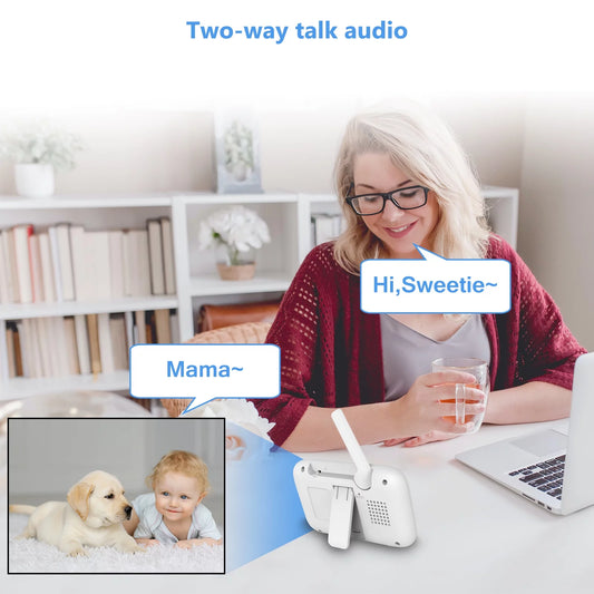Baby Monitor-Hb6336 with Camera and Audio, 3.2