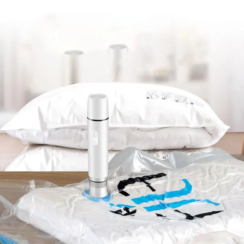 Mini Handheld Vacuum Sealer Machine Kitchen Vacuum Packer Machine Small Sealing Machine Portable USB Electric  Vacuum Sealer