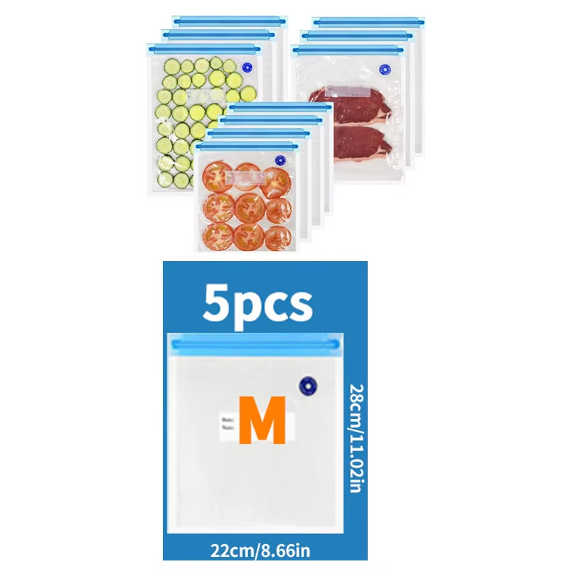 Handheld Vacuum Sealer for  Storage，Portable Vacuum Sealer，Avoid Cross Contamination of + 50 Vacuum Seal Bags
