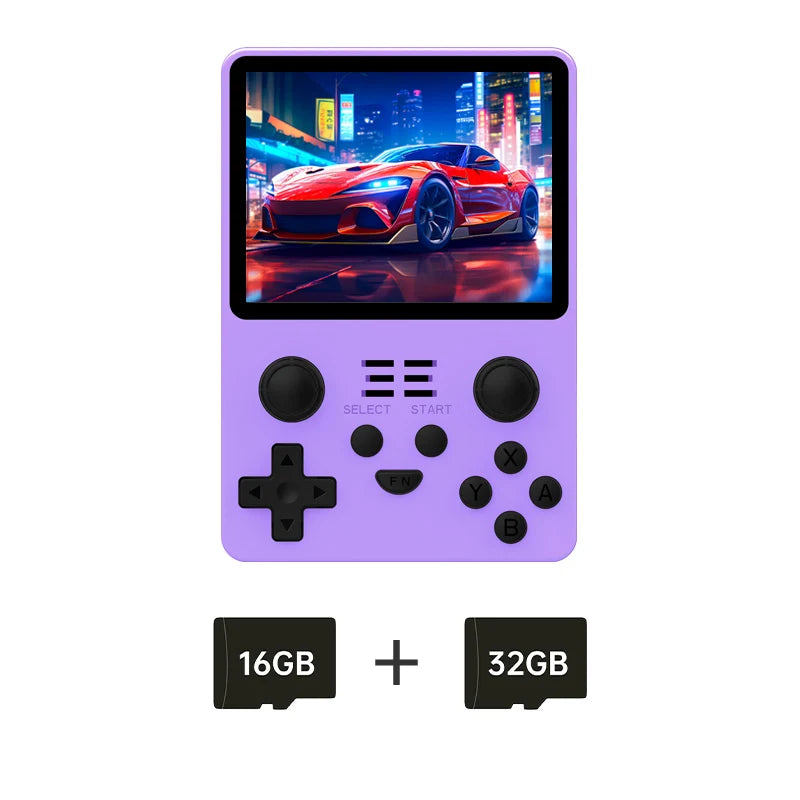 New RGB20S Handheld  Console Retro Open Source System RK3326 3.5-Inch 4:3 IPS Screen Children'S Gifts