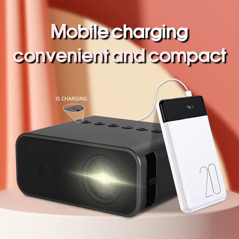 Xiaomi Mini Projector Portable Home Projector 8K HD Projector Indoor Entertainment Bedroom  Theater Children'S Projector