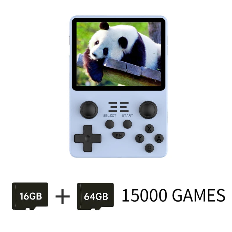 New RGB20S Handheld  Console Retro Open Source System RK3326 3.5-Inch 4:3 IPS Screen Children'S Gifts