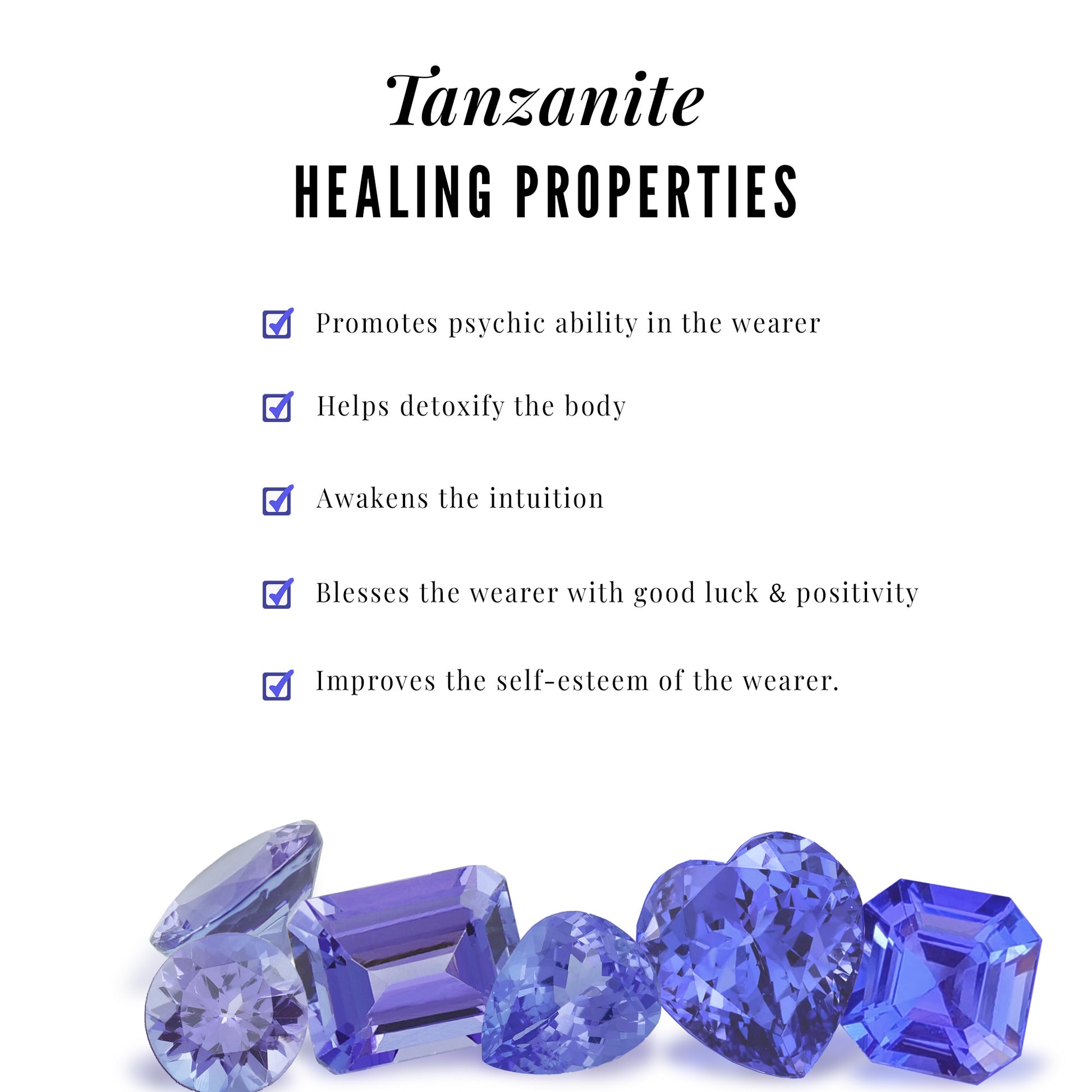 Tanzanite and Diamond Teardrop Pendant Necklace for Women, 14K Yellow Gold