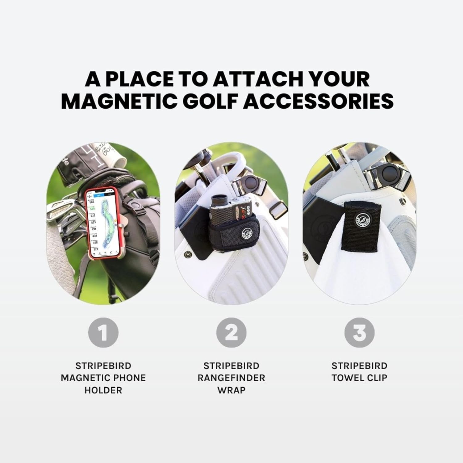 - Steel Hub for Golf Magnet Accessories - Metal Attachment for Golf Bag Magnet Products - Easily Access Magnetic Golf Accessories from Your Golf Bag